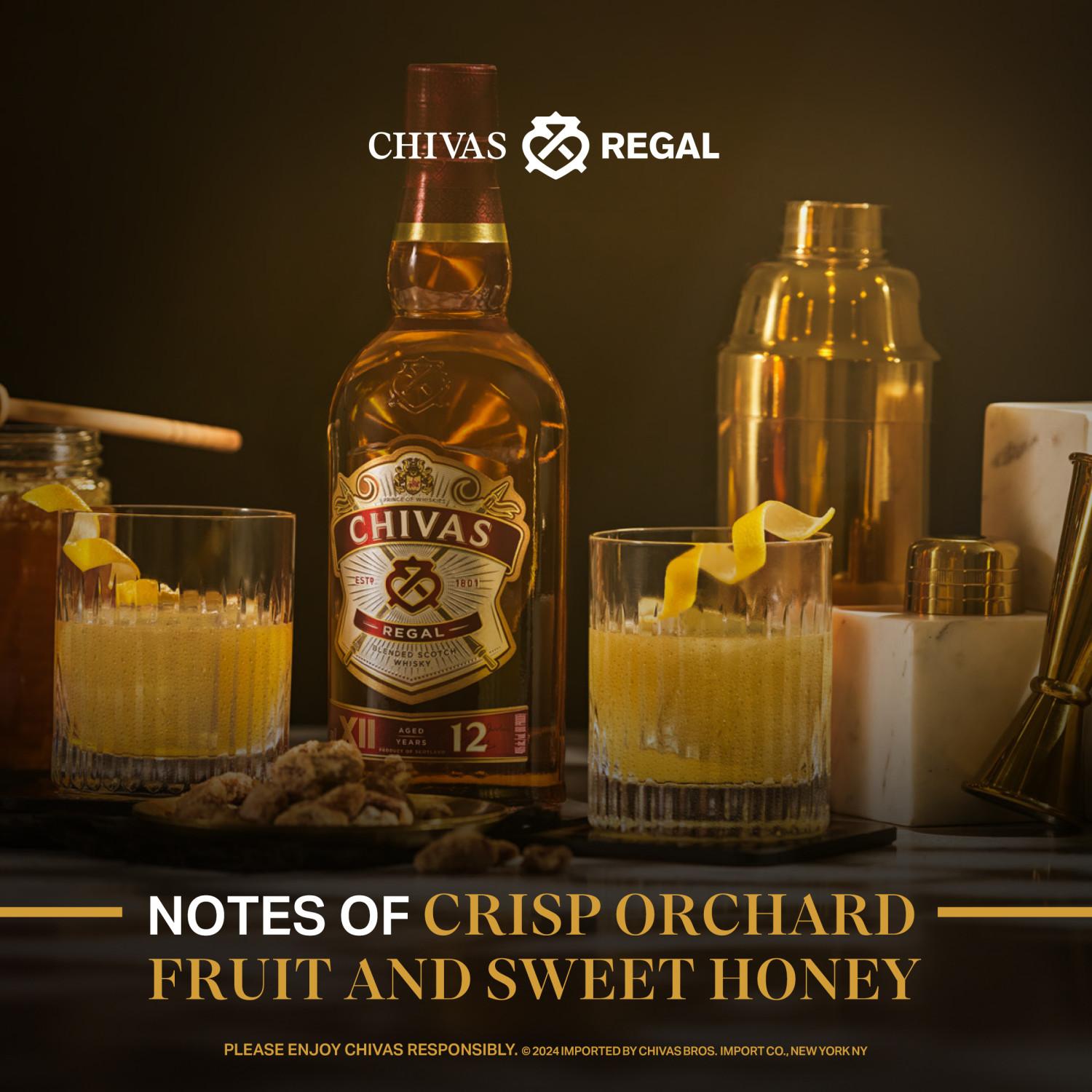 CHIVAS REGAL 12 YEAR OLD BLENDED SCOTCH WHISKY