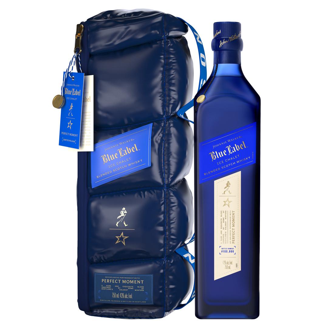 JOHNNIE WALKER BLUE LABEL ICE CHALET LIMITED EDITION BLENDED SCOTCH WHISKY