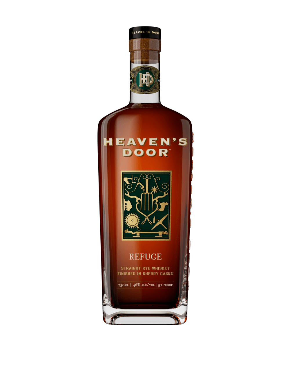 HEAVEN'S DOOR STRAIGHT RYE WHISKEY