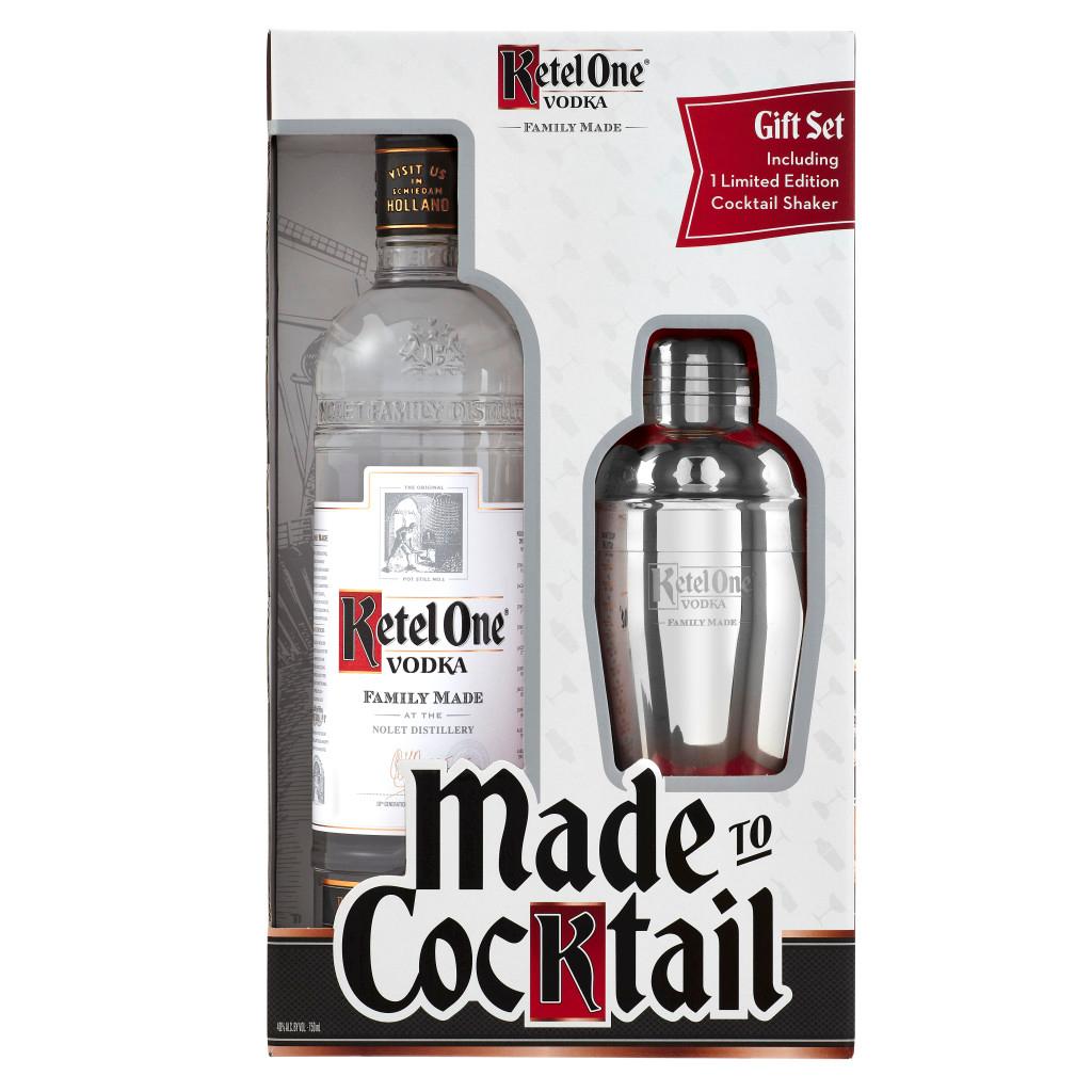 KETEL ONE VODKA WITH COCKTAIL SHAKER