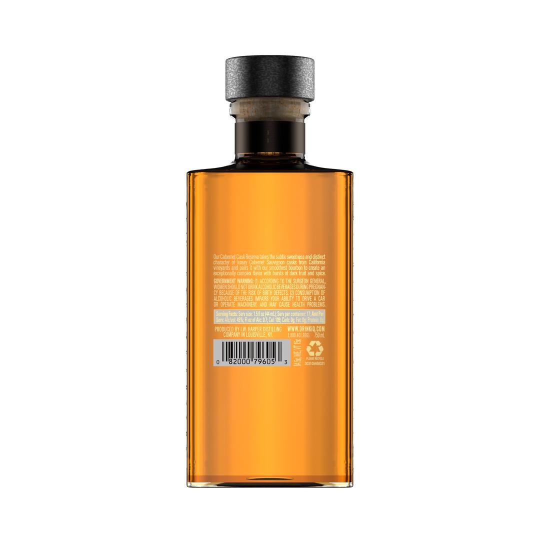 I.W. HARPER CABERNET CASK RESERVE BOURBON WHISKEY