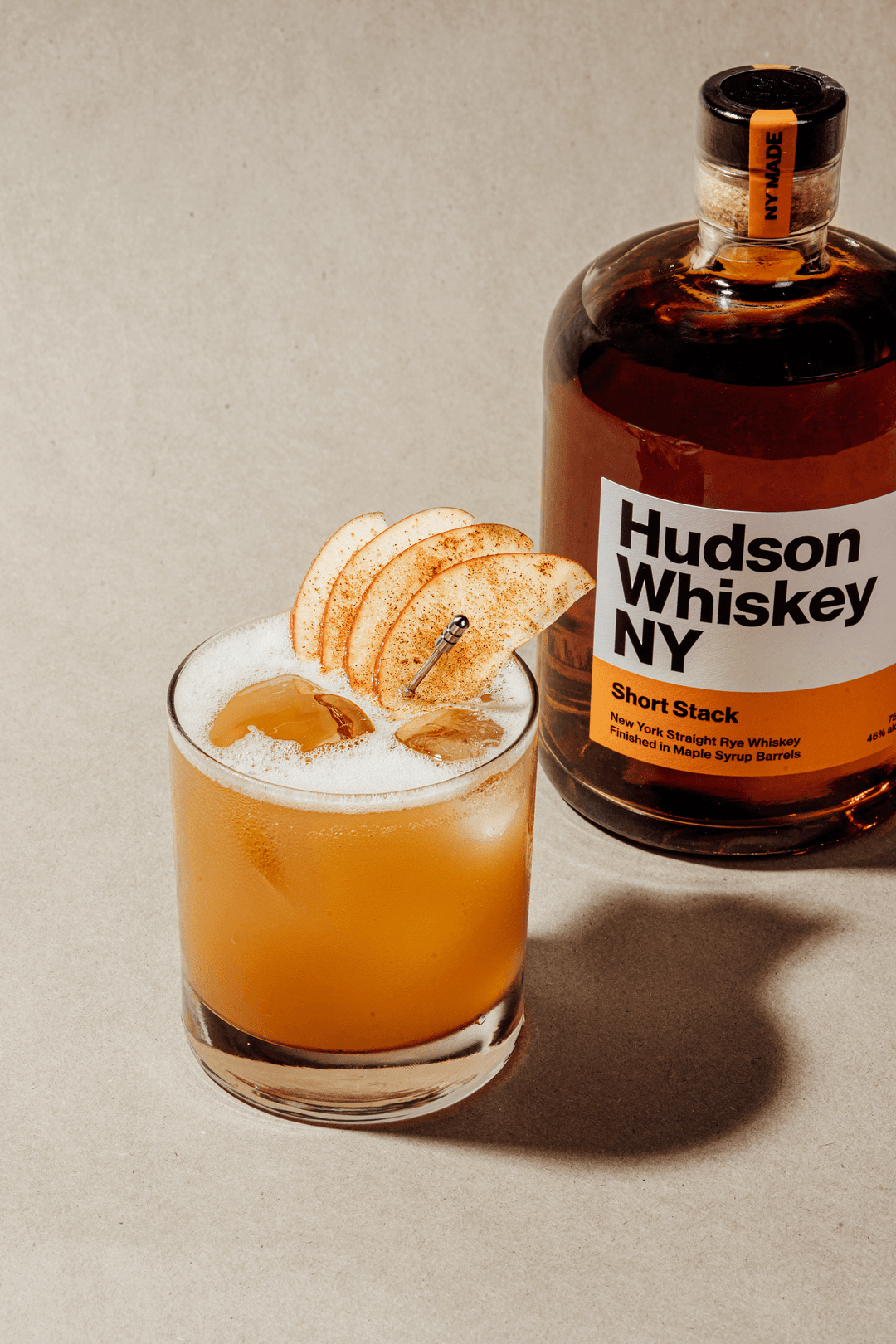 HUDSON NY STRAIGHT RYE WHISKEY - SHORT STACK