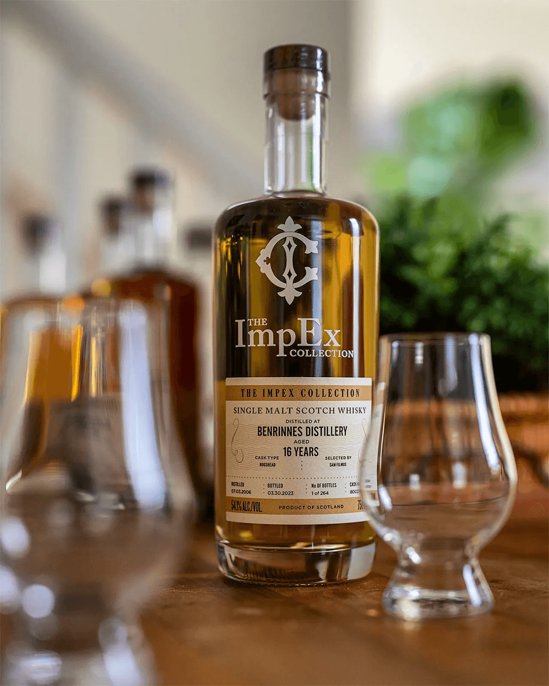 THE IMPEX COLLECTION 2006 16 YEAR OLD BENRINNES SINGLE CASK #800218