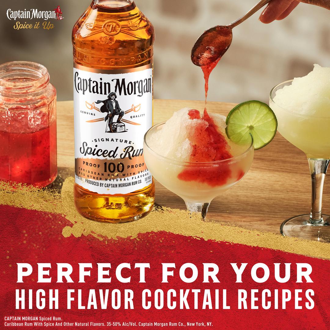 CAPTAIN MORGAN 100 PROOF SPICED RUM