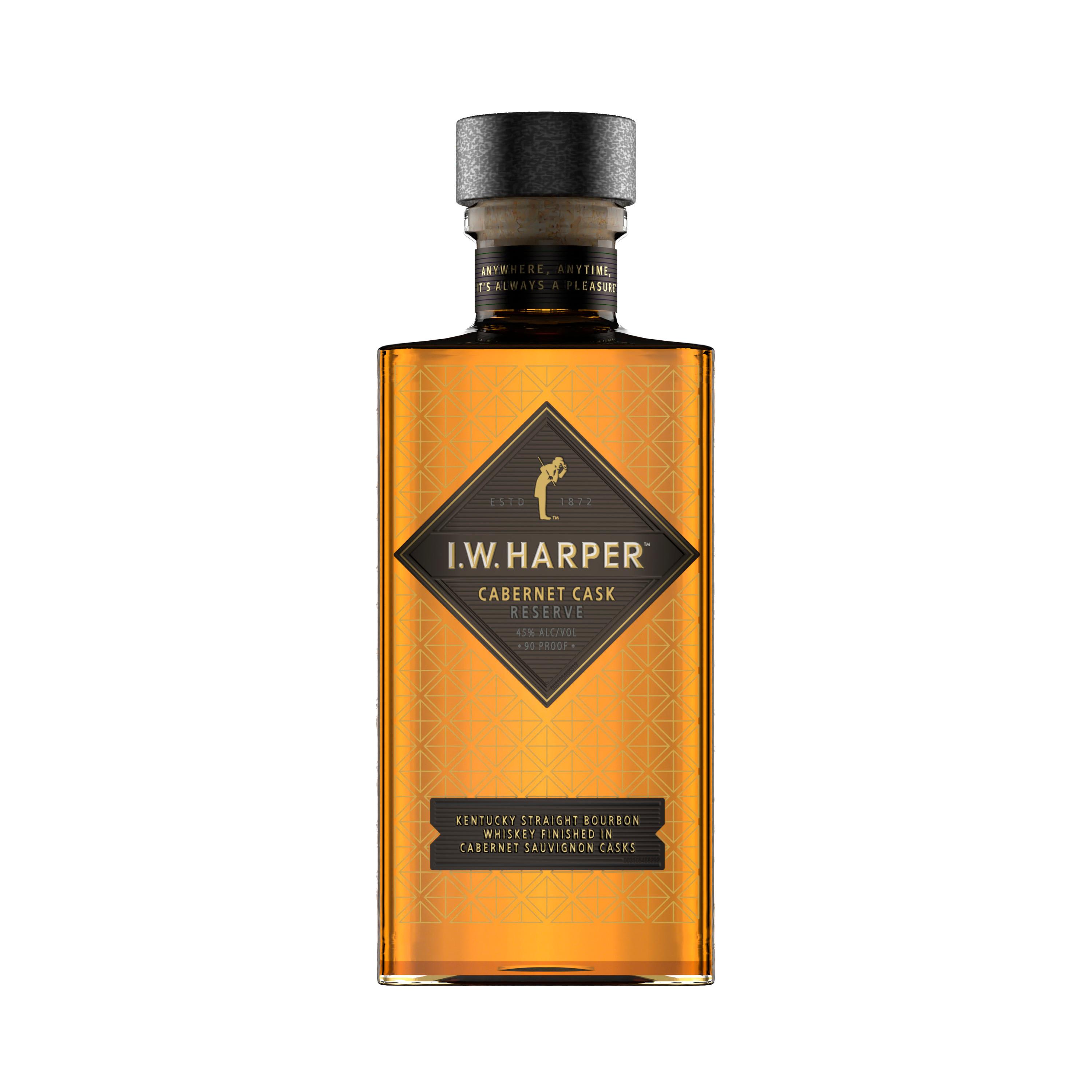 I.W. HARPER CABERNET CASK RESERVE BOURBON WHISKEY