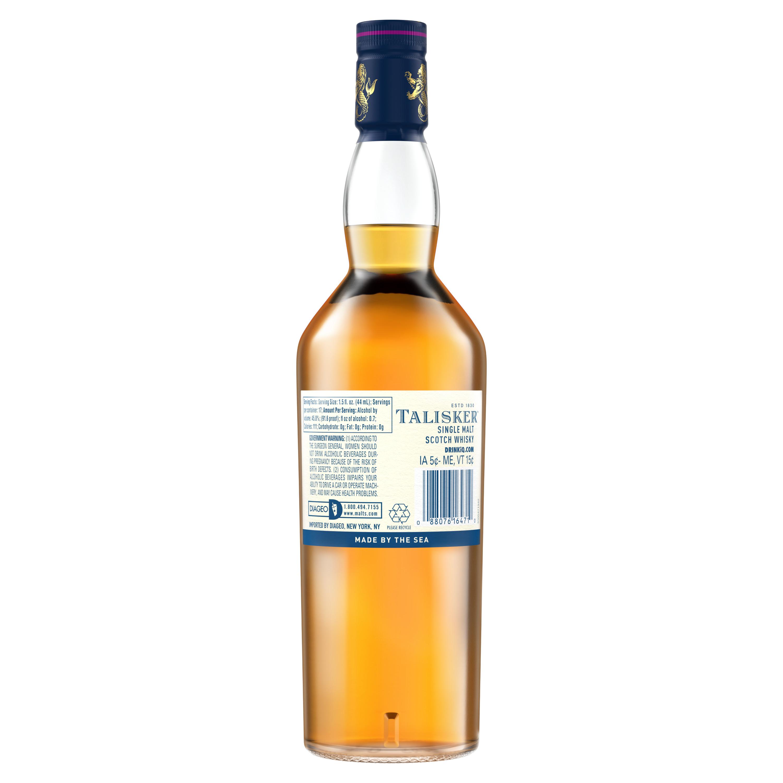 TALISKER 18 YEAR OLD SINGLE MALT SCOTCH WHISKEY