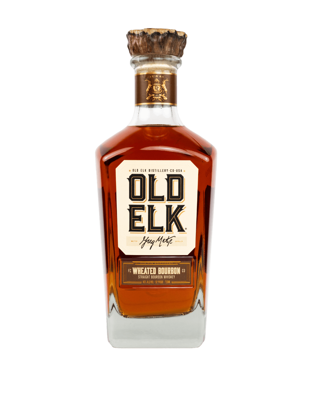 OLD ELK WHEATED BOURBON STRAIGHT BOURBON WHISKEY