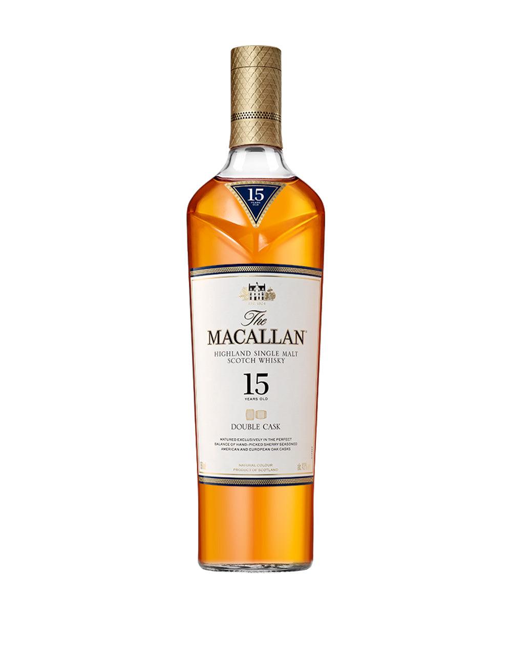 THE MACALLAN DOUBLE CASK 15 YEARS OLD SINGLE MALT WHISKY LEGACY DESIGN