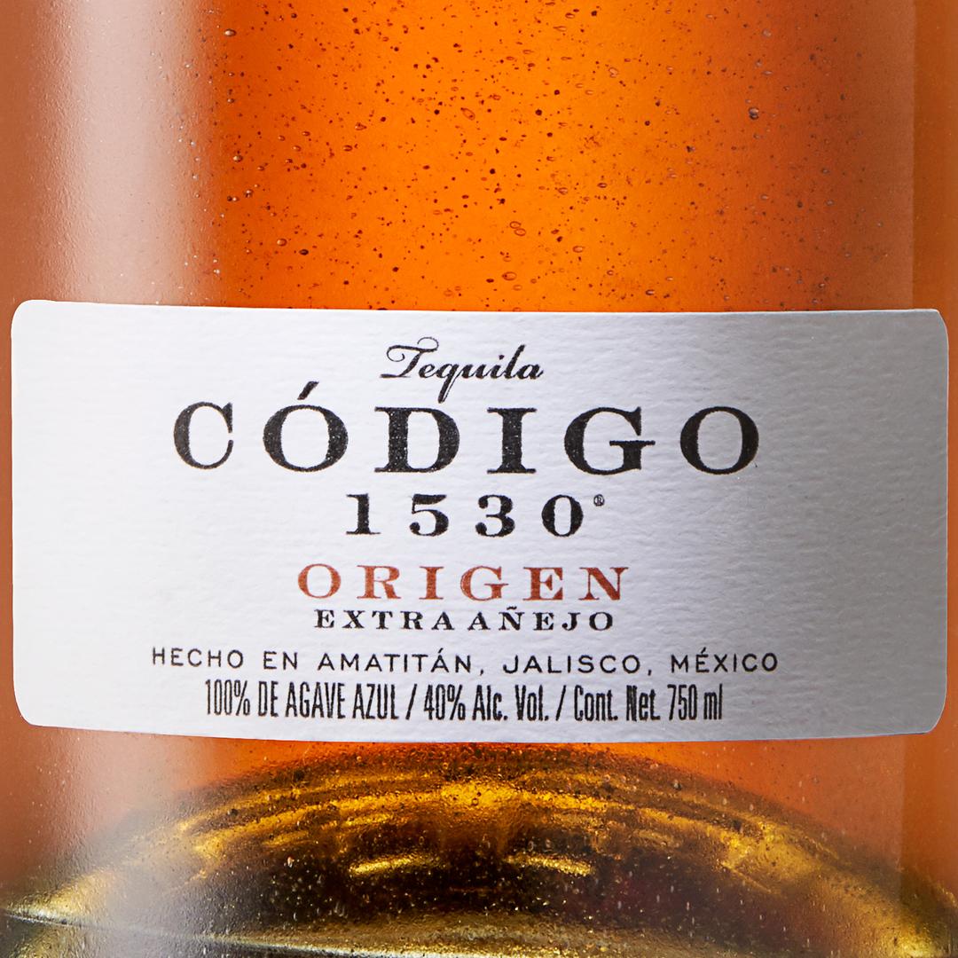 CÓDIGO 1530 ORIGEN EXTRA AÑEJO TEQUILA