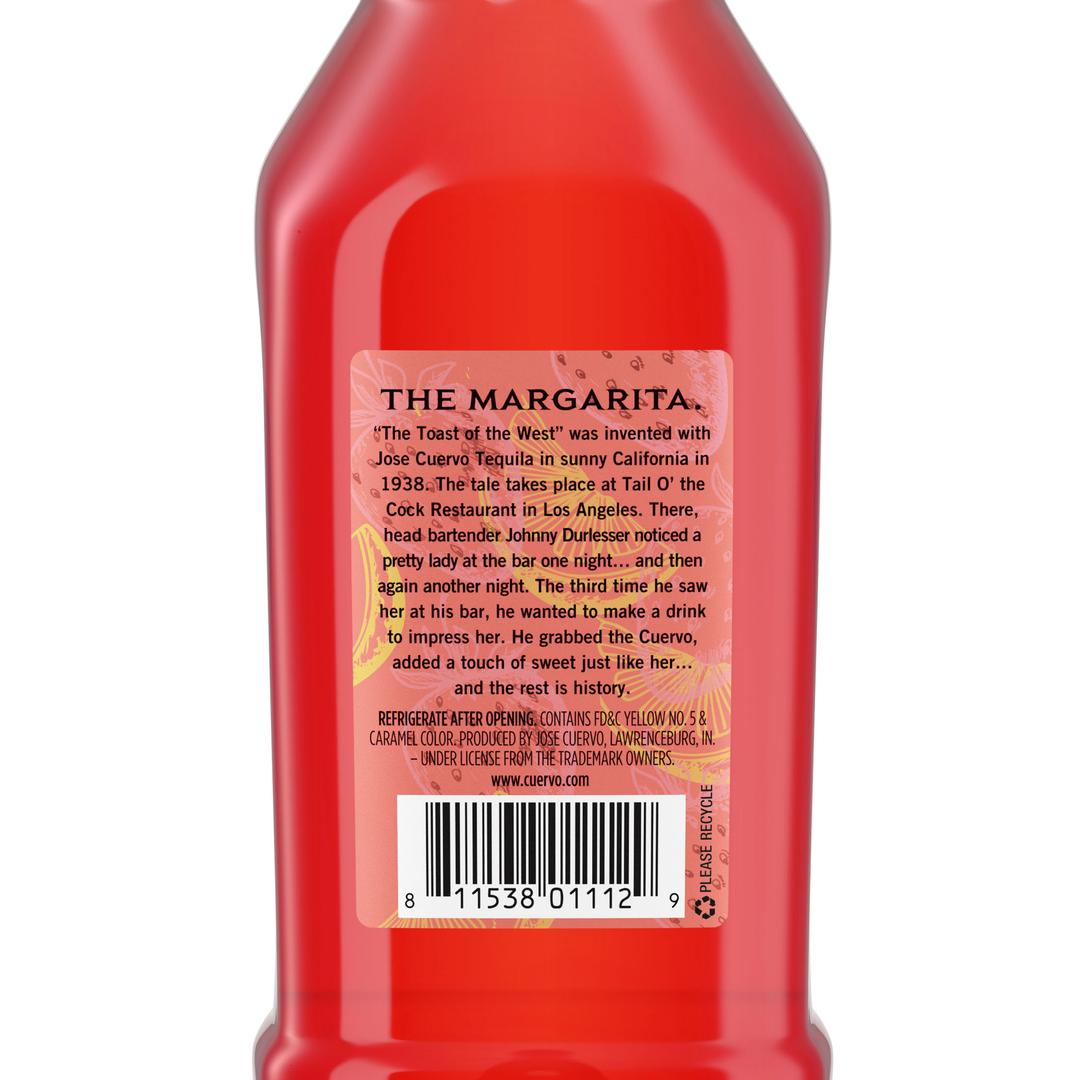 Jose Cuervo Margarita Strawberry Lime Authentic Strawberry