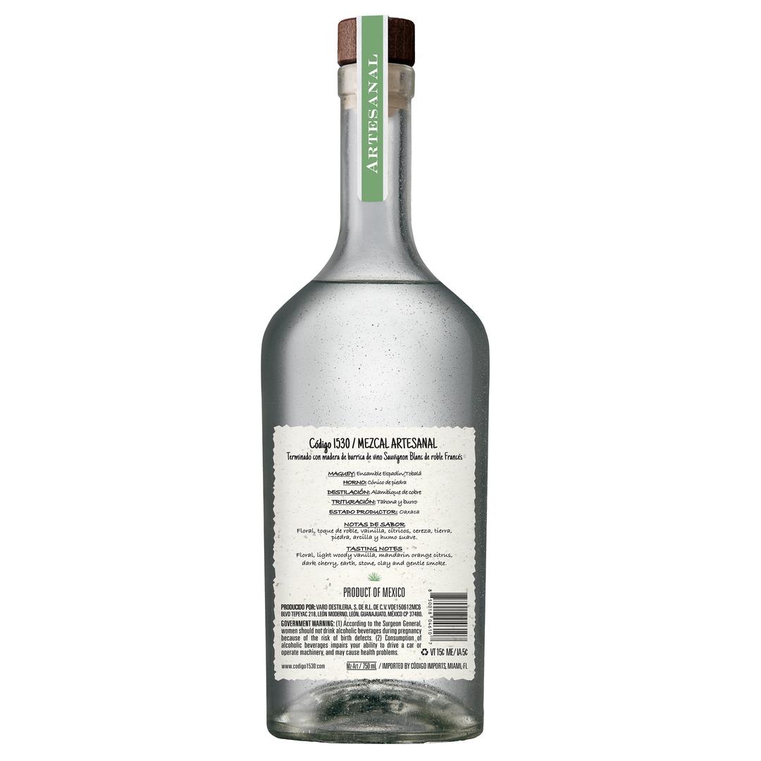 CÓDIGO 1530 MEZCAL ARTESENAL