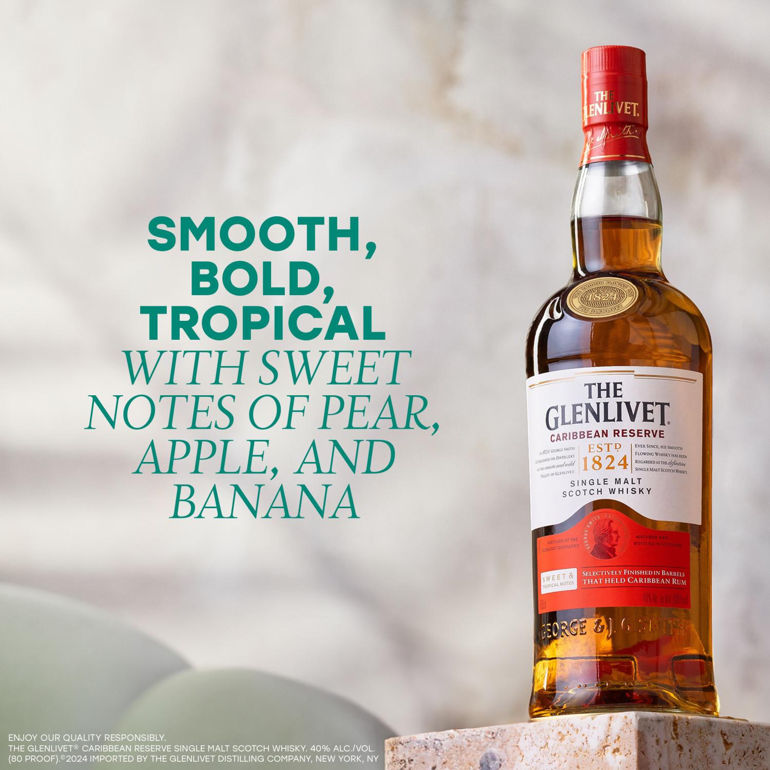 THE GLENLIVET CARIBBEAN RESERVE WHISKY