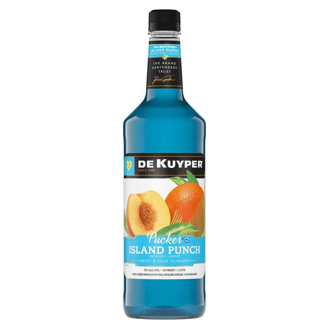 Dekuyper Tropical Schnapps Pucker Island Punch Sweet & Sour