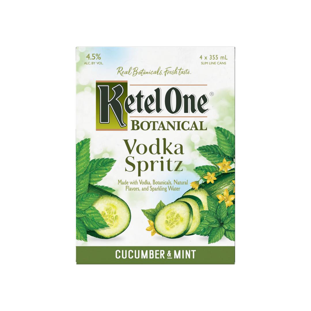 KETEL ONE BOTANICAL VODKA SPRITZ CUCUMBER & MINT