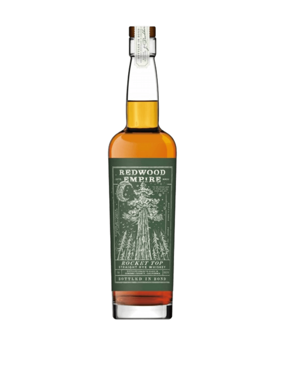 REDWOOD EMPIRE BOTTLED IN BOND ROCKET TOP RYE WHISKEY 004