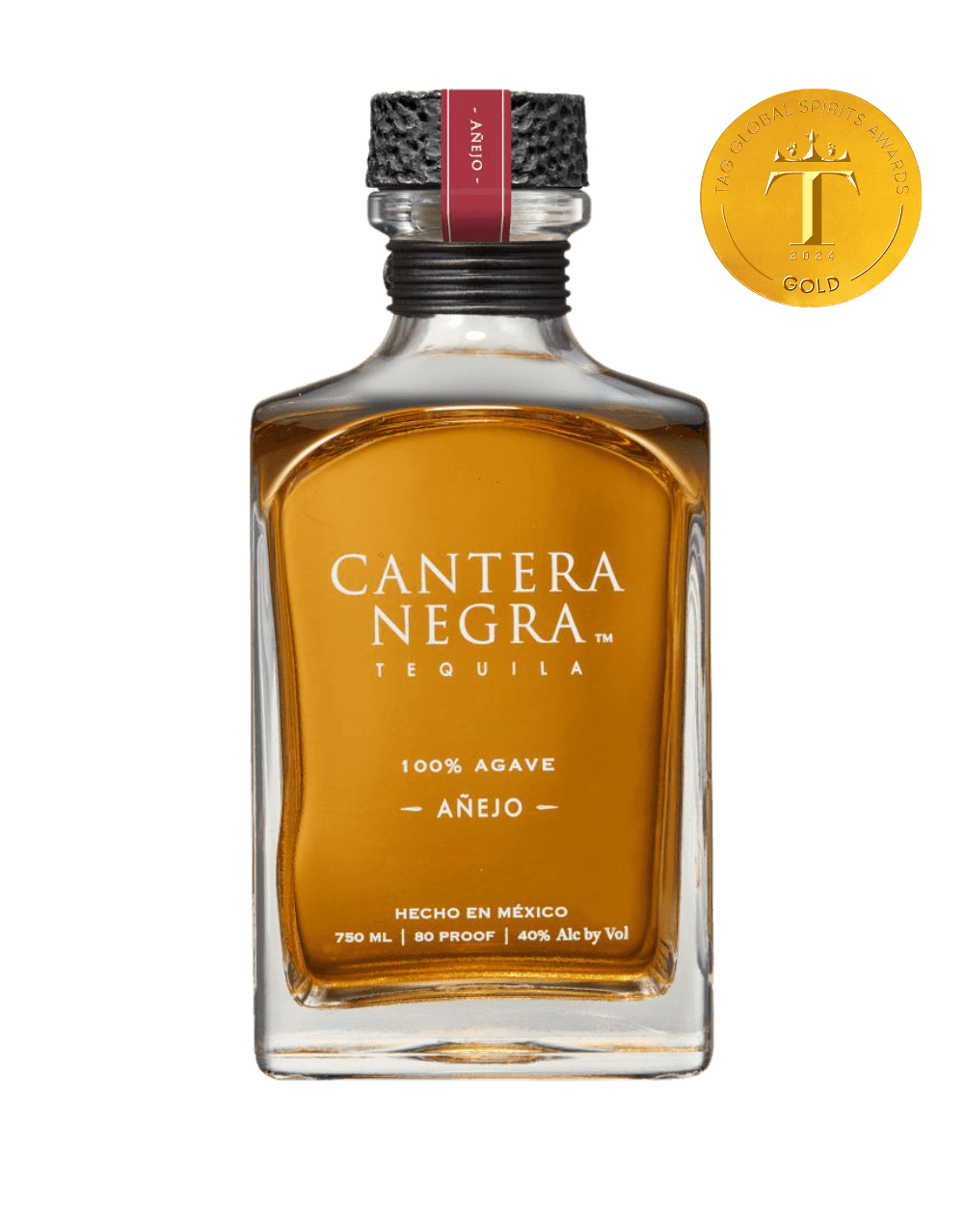 CANTERA NEGRA AÑEJO TEQUILA
