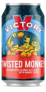 Victory Belgian Blonde Ale With Mango Twisted Monkey