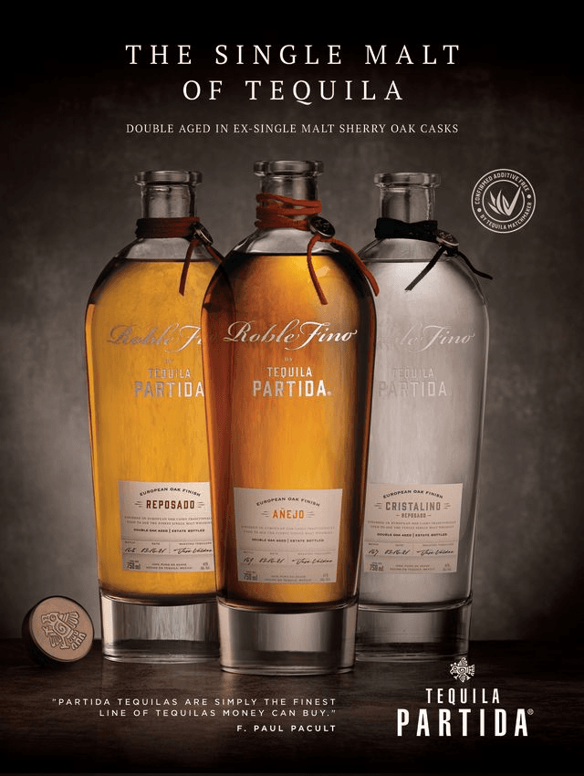 TEQUILA PARTIDA ROBLE FINO AÑEJO