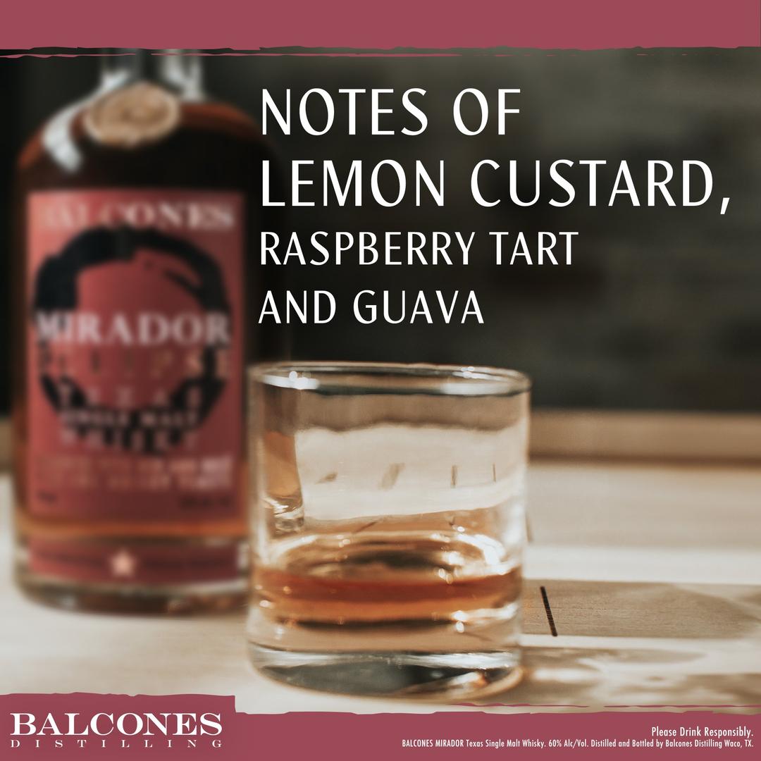 BALCONES MIRADOR ECLIPSE TEXAS SINGLE MALT WHISKY