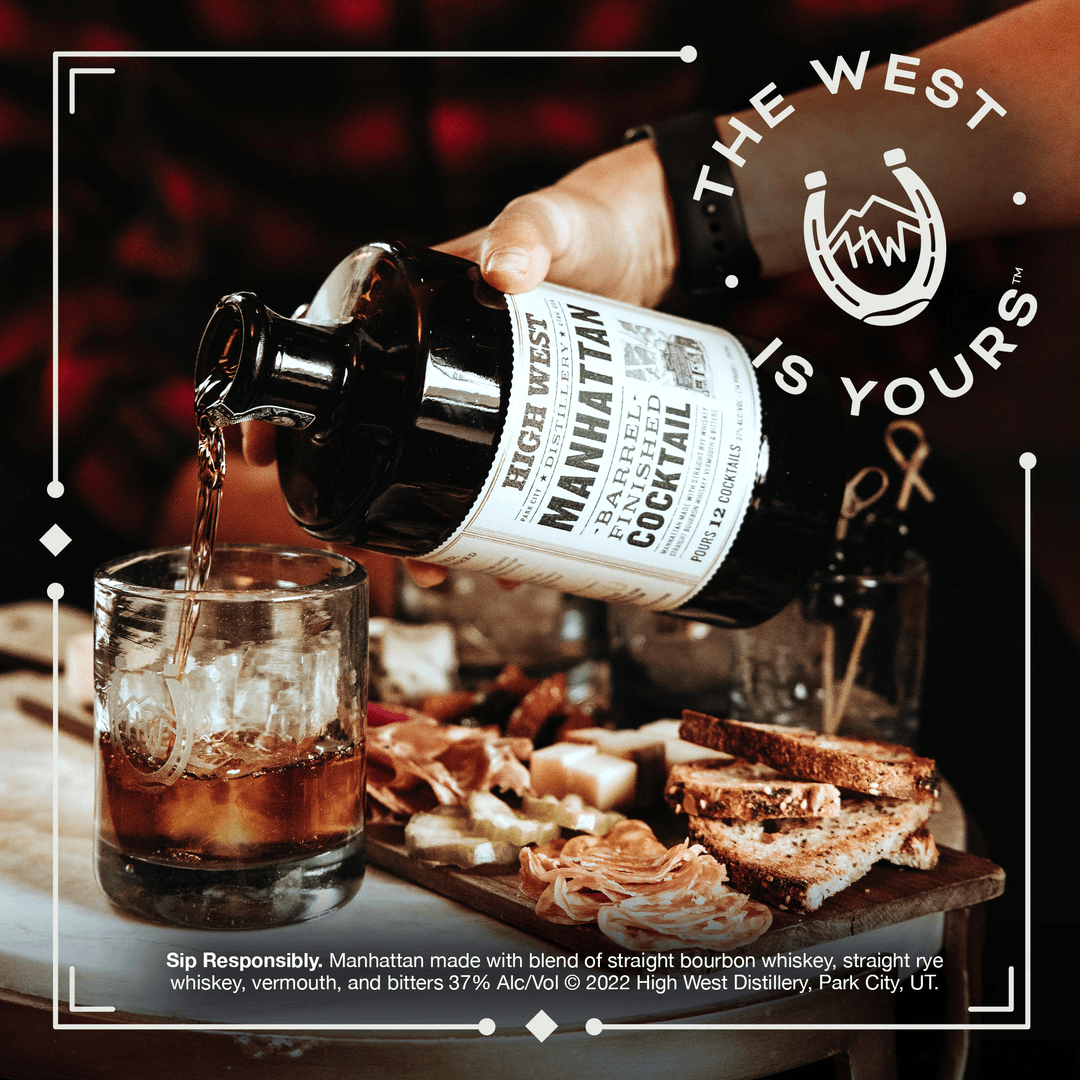 High West Manhattan Barrel Finished Cocktail Other