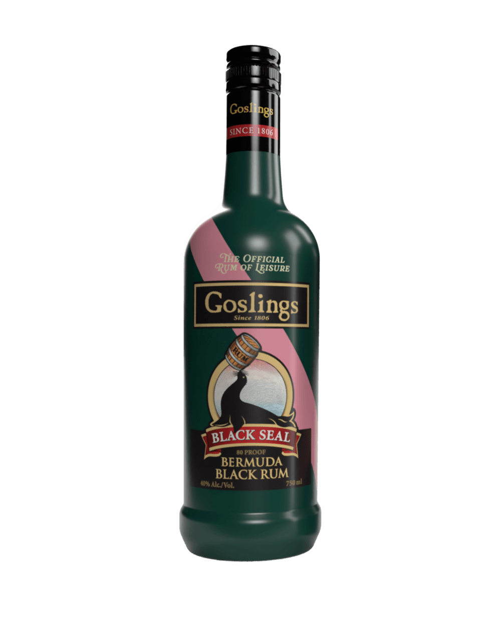 GOSLINGS BLACK SEAL RUM LEISURE BOTTLE