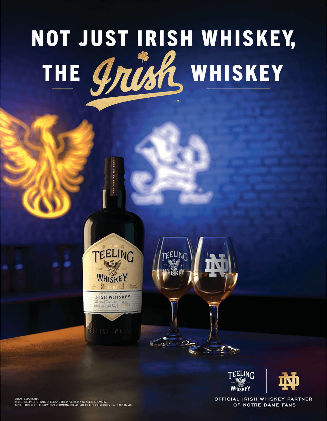 NOTRE DAME TEELING SMALL BATCH IRISH WHISKEY 2024