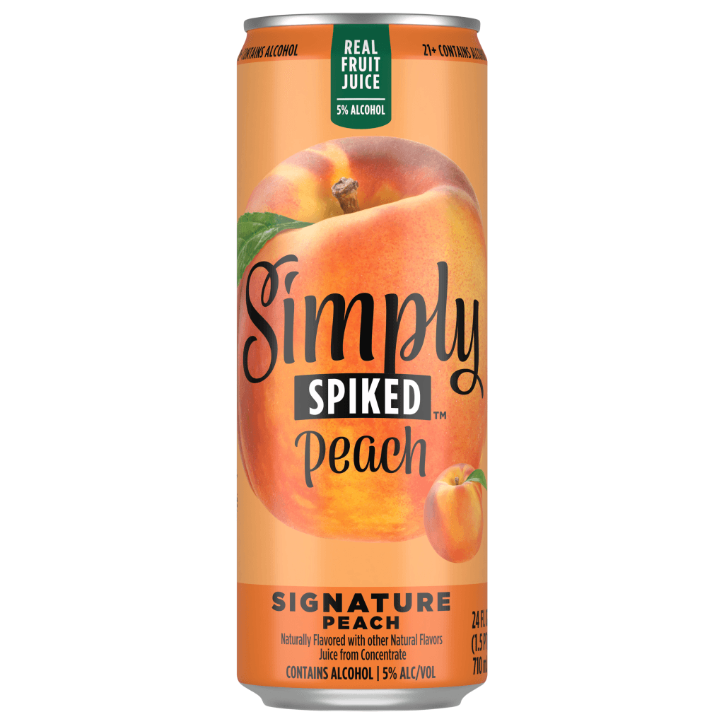 SIMPLY SPIKED PEACH JUICE DRINK