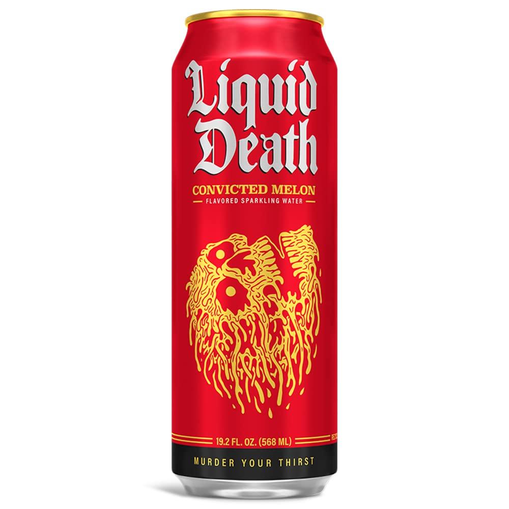 LIQUID DEATH SPARKLING WATER, CONVICTED MELON