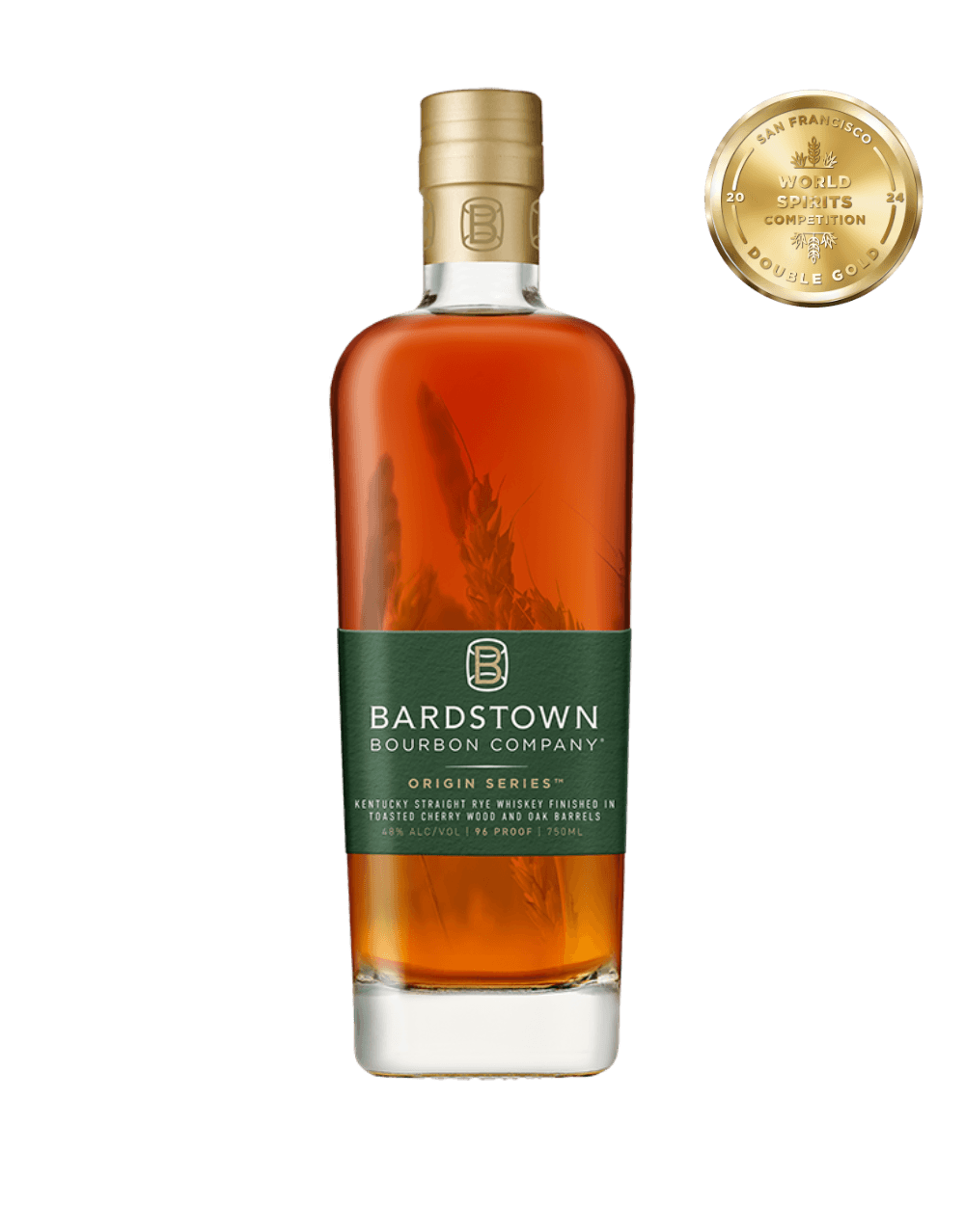 BARDSTOWN DOUBLE BARRELED RYE WHISKEY