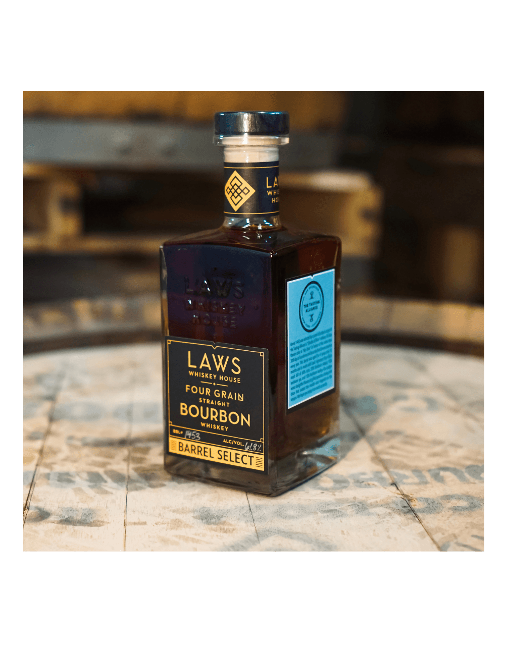 LAWS FOUR GRAIN BOURBON SELECT SINGLE BARREL #1453