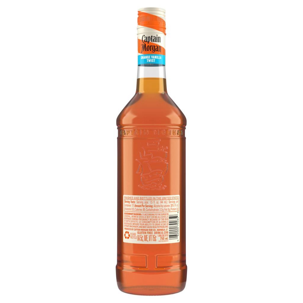 CAPTAIN MORGAN ORANGE VANILLA TWIST RUM
