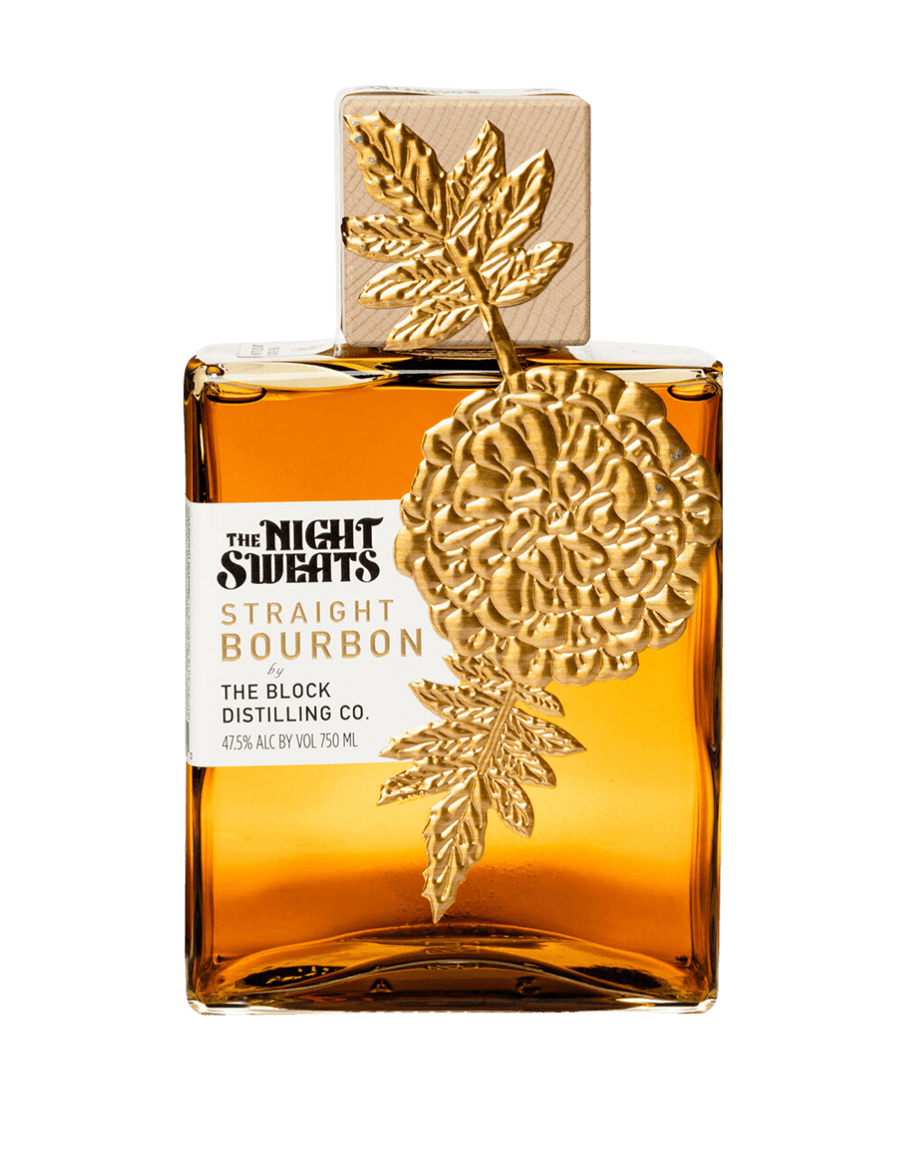 THE BLOCK DISTILLING CO THE NIGHTS SWEATS STRAIGHT BOURBON