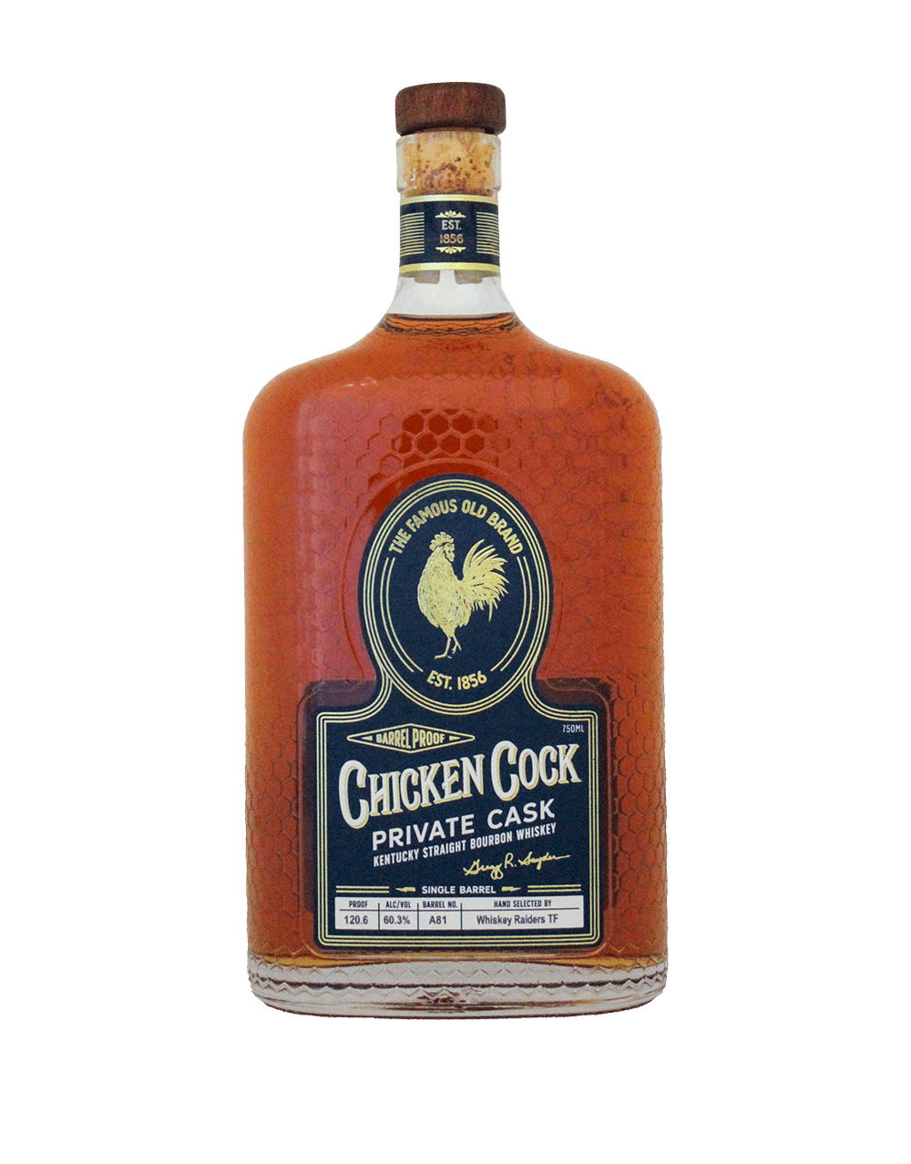 CHICKEN COCK + WHISKEY RAIDERS PRIVATE CASK BOURBON