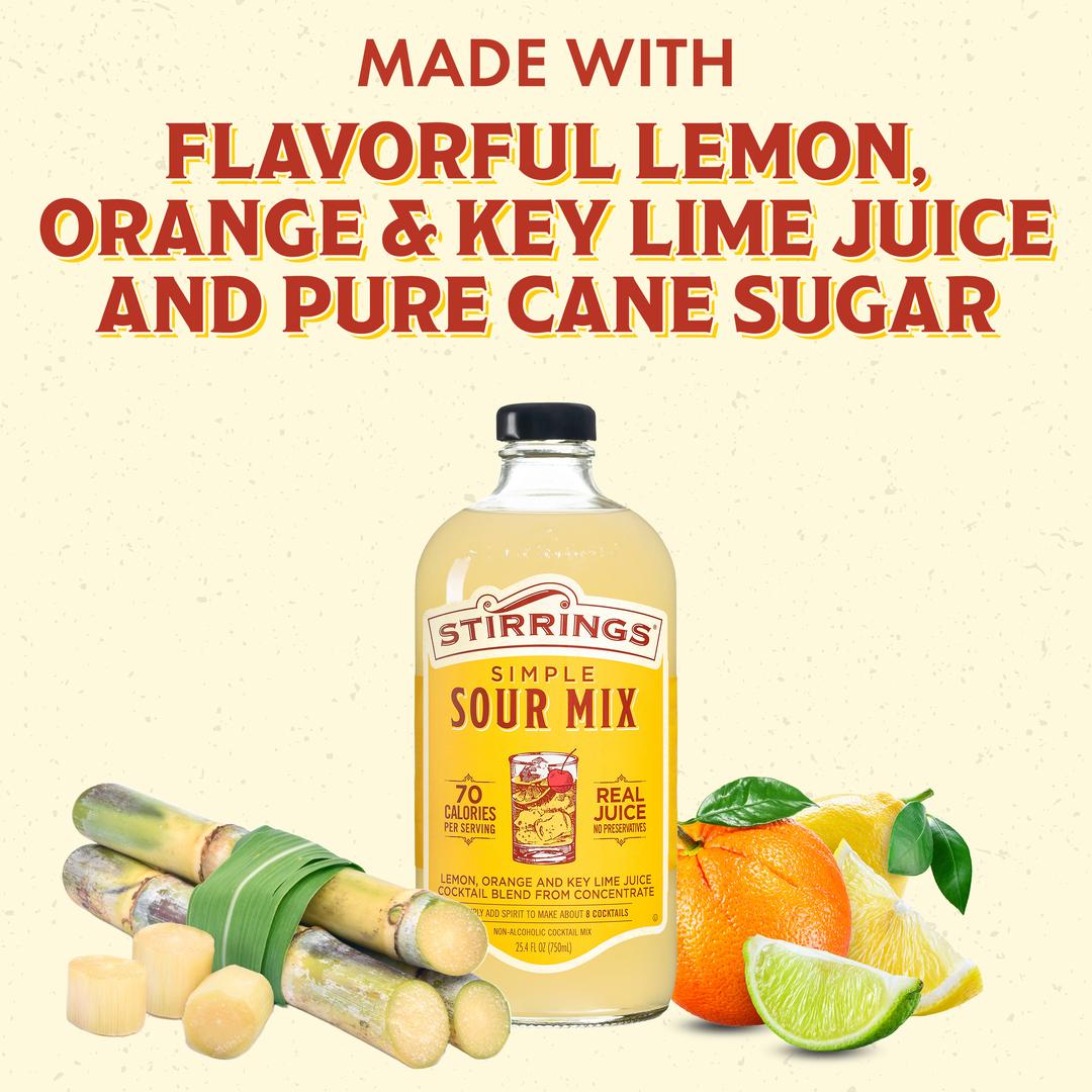 STIRRINGS SIMPLE SOUR COCKTAIL MIXER