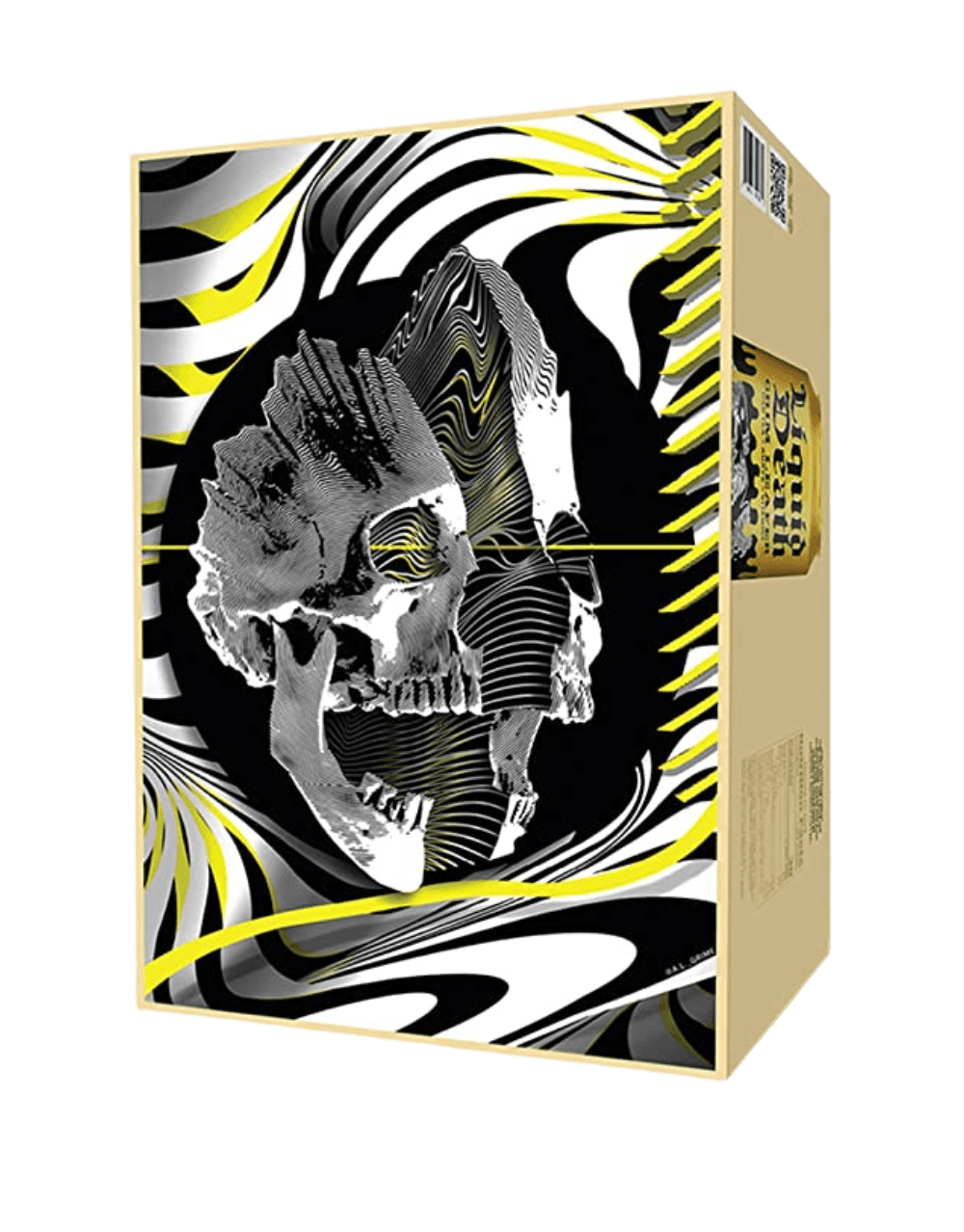 LIQUID DEATH ICED BLACK TEA, GRIM LEAFER