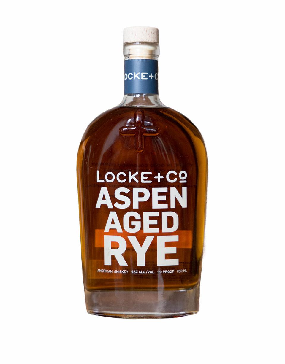 LOCKE + CO ASPEN AGED 90 PROOF FLAGSHIP RYE