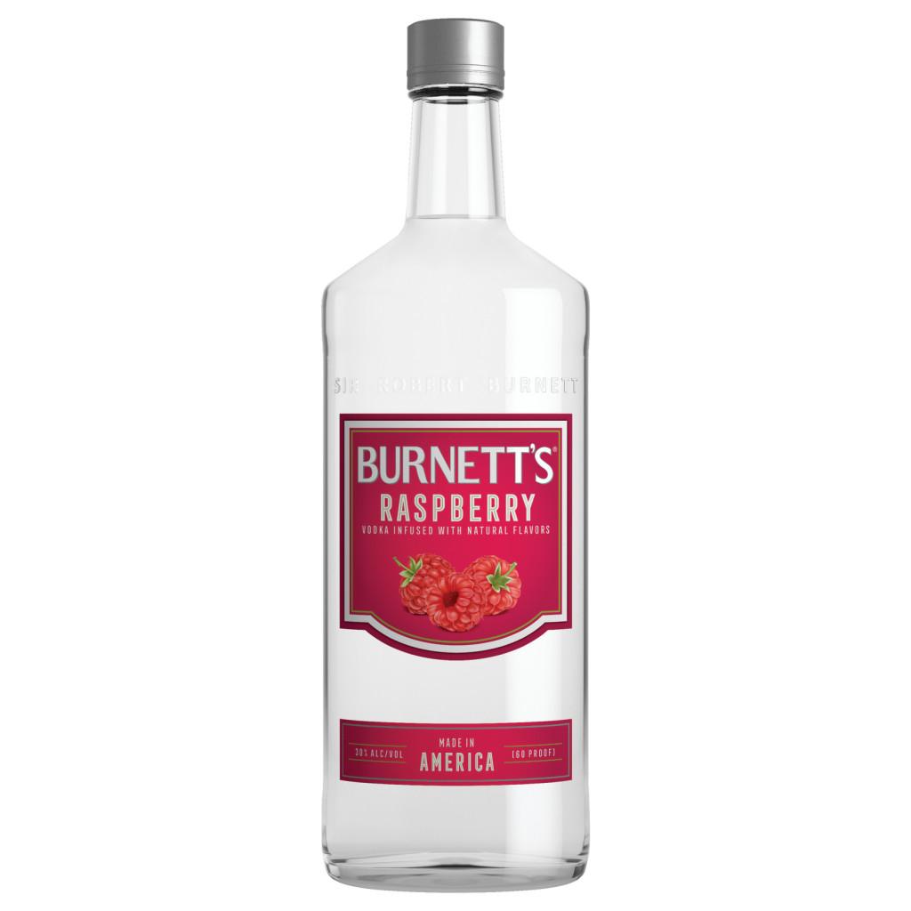 BURNETT'S RASPBERRY FLAVORED VODKA