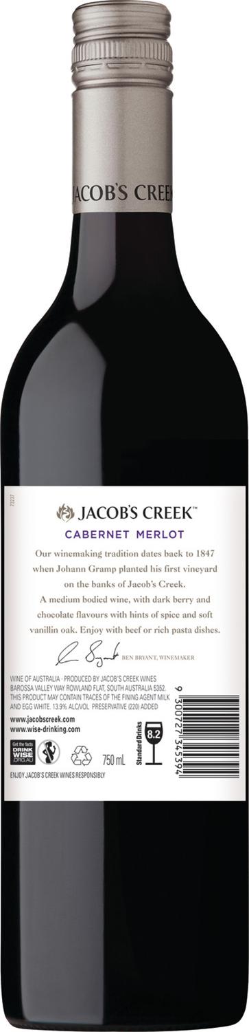 JACOB'S CREEK CLASSIC CABERNET MERLOT