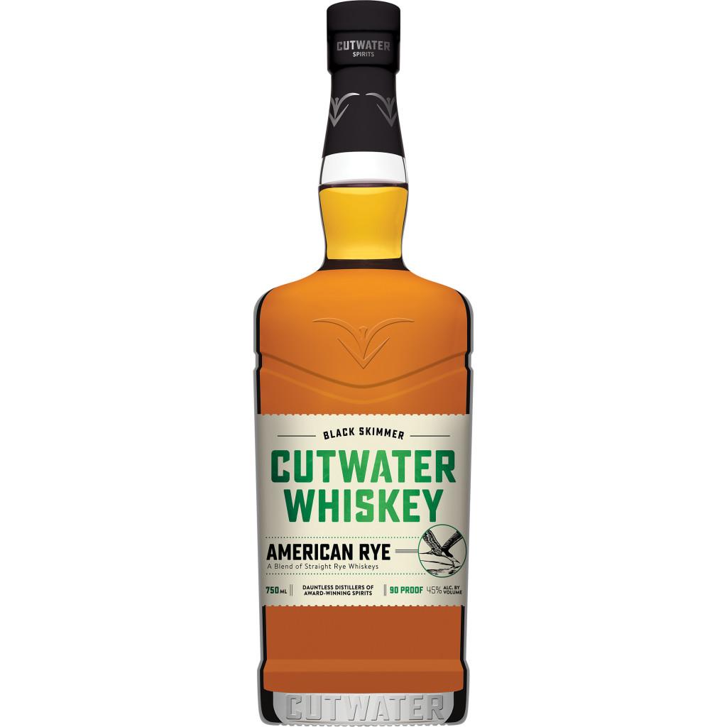 CUTWATER BLACK SKIMMER AMERICAN RYE WHISKEY