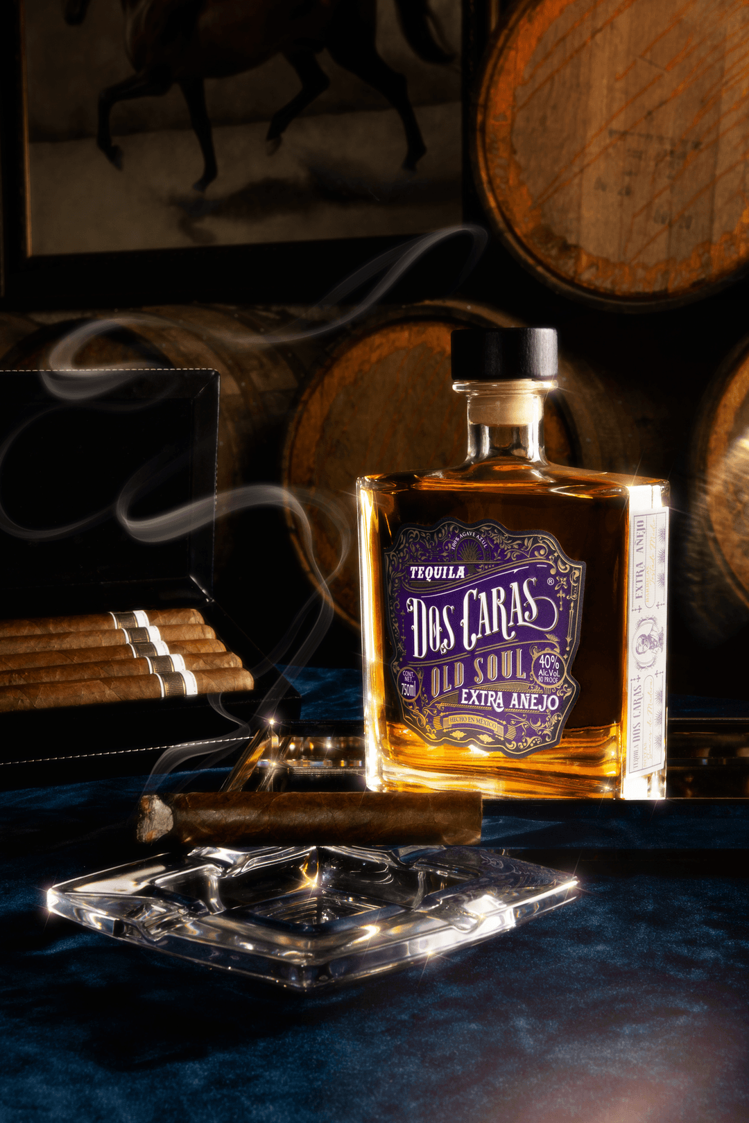 DOS CARAS TEQUILA OLD SOUL EXTRA AÑEJO