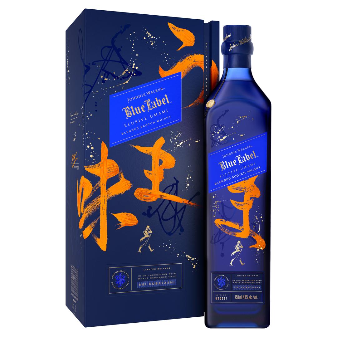 JOHNNIE WALKER BLUE LABEL ELUSIVE UMAMI BLENDED SCOTCH WHISKY