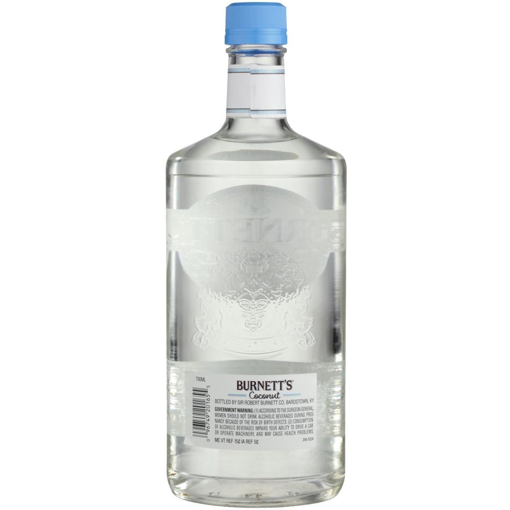 BURNETT'S COCONUT FLAVORED RUM