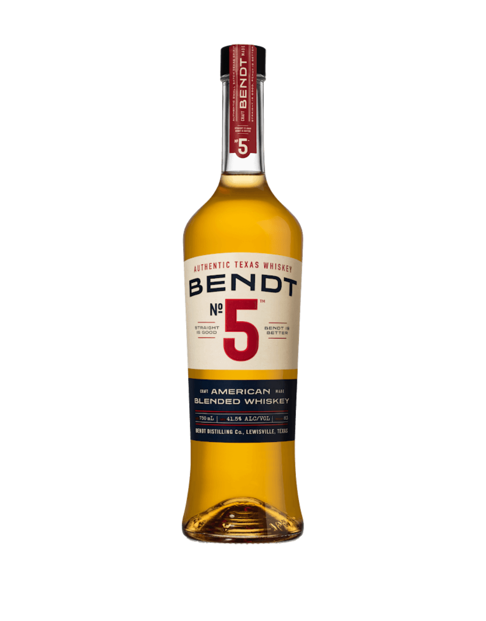 BENDT NO. 5 AMERICAN BLENDED TEXAS WHISKEY