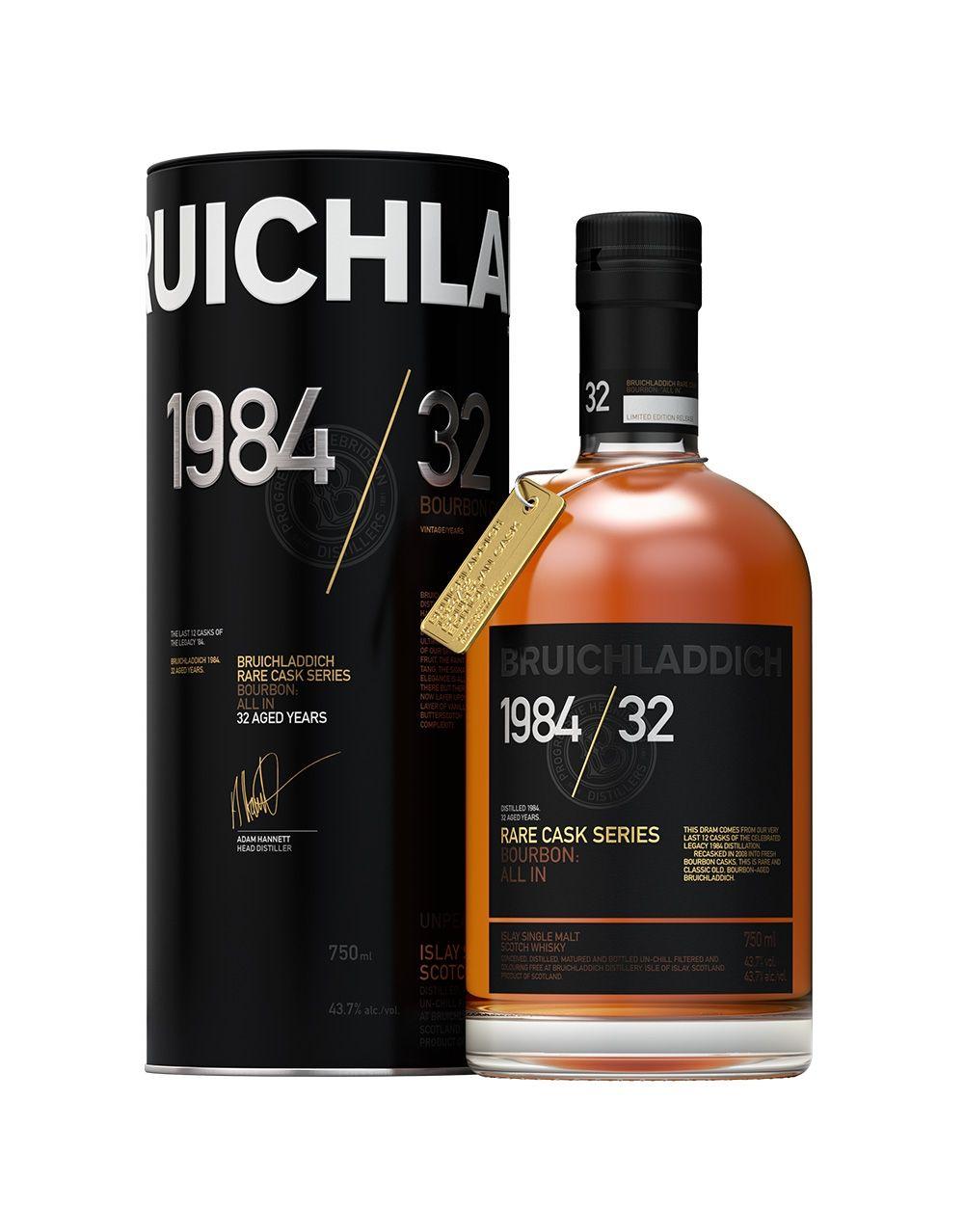 BRUICHLADDICH® RARE CASK SERIES 1984 / 32 SINGLE MALT WHISKEY
