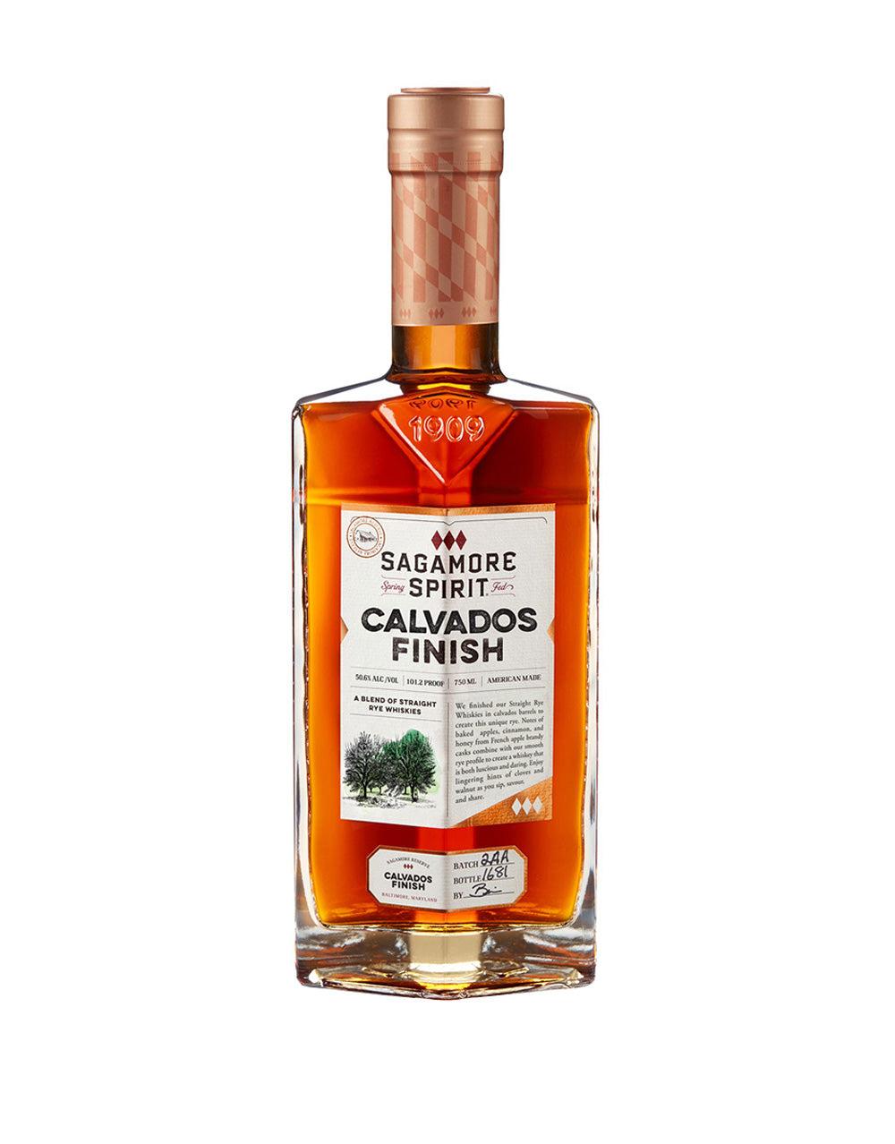 SAGAMORE SPIRIT CALVADOS FINISH RYE WHISKEY