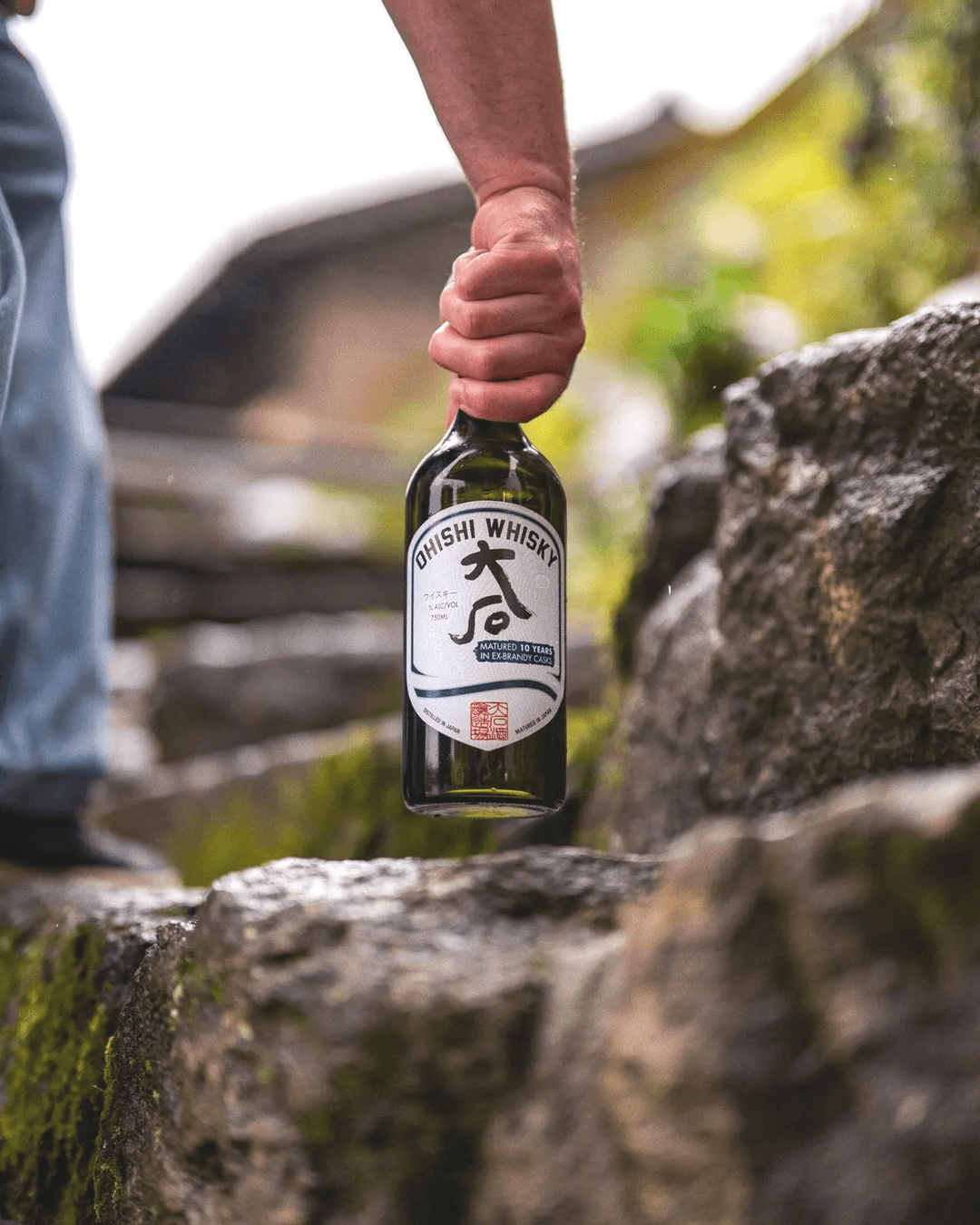 OHISHI 10 YEAR OLD BRANDY WHISKY