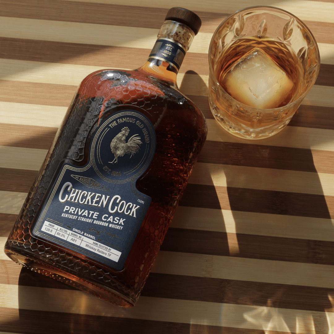 CHICKEN COCK + WHISKEY RAIDERS PRIVATE CASK BOURBON