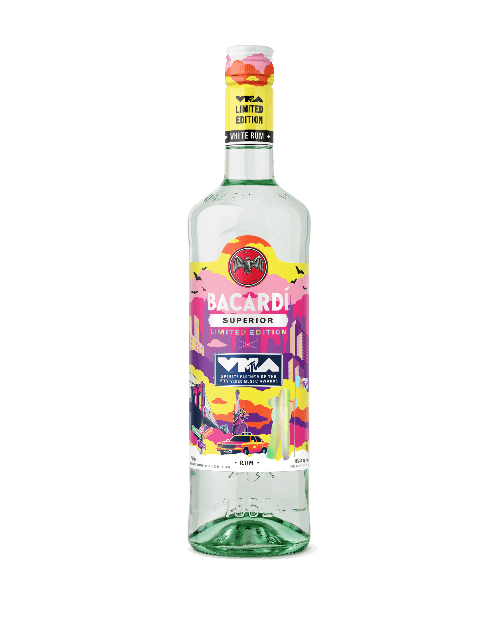 BACARDI X MTV VMA 2024 LIMITED EDITION BOTTLE