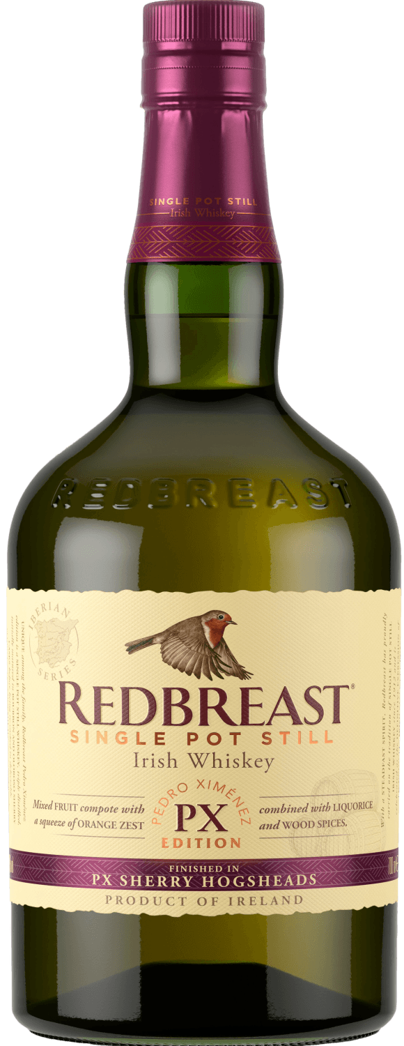 REDBREAST IRISH SINGLE POT STILL WHISKEY PX SHERRY CASK EDITION