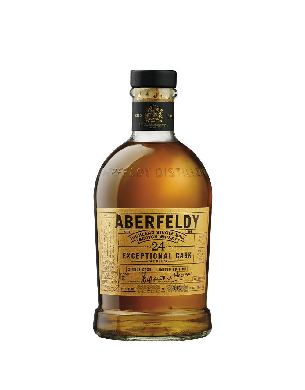 ABERFELDY 24 YEAR OLD EXCEPTIONAL CASK SERIES